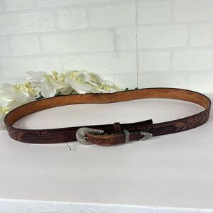 Mens Full grain cowhide leather Belt size 44